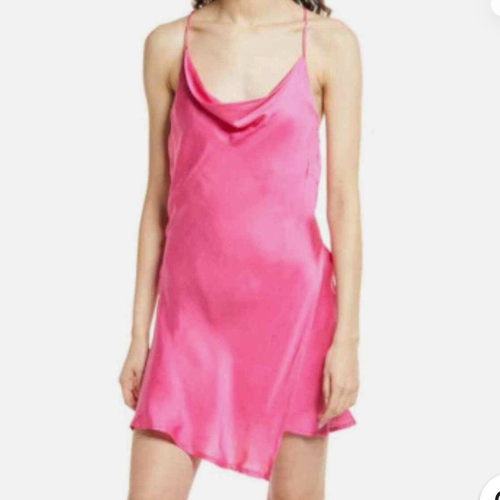 Area Stars pink Zoey slip dress size XS